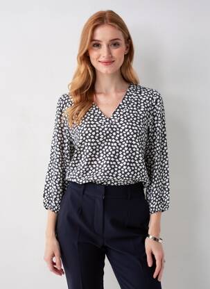 Bluză negru TOM TAILOR femeie