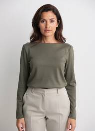 Tricou verde MANGO femeie