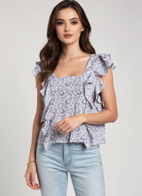 Cămașă albastru MANGO femme