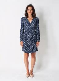 Rochie midi albastru PEPE femme