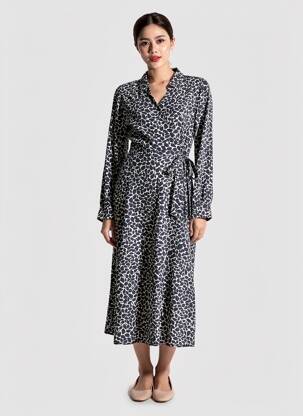 Rochie lungă albastru STREET ONE femeie