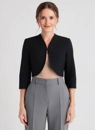 Bolero negru MORGAN femme