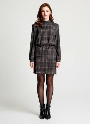 Rochie midi gri MORGAN femeie