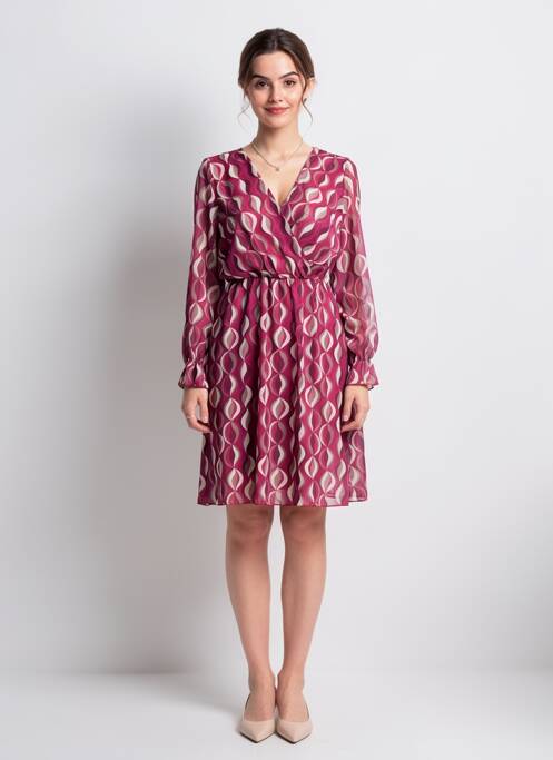 Rochie midi violet ZABAIONE femme