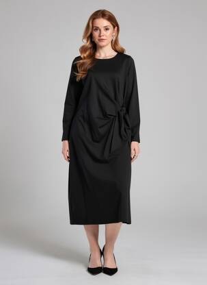 Rochie lungă negru MEXX femeie