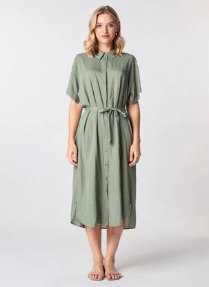 Rochie scurtă verde VERO MODA femeie