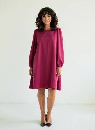 Rochie scurtă roz TERRA DI SIENA femeie
