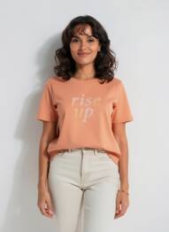 Tricou portocaliu S.OLIVER femme