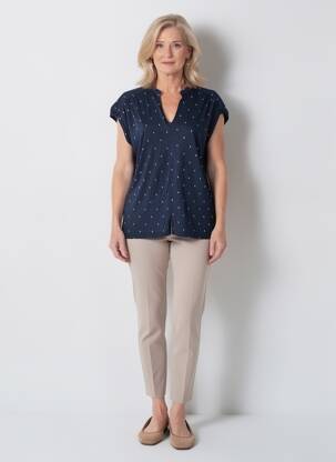 Tricou albastru OPUS femeie