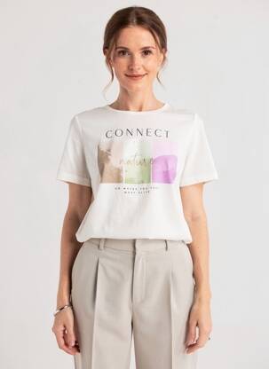 Tricou bej STREET ONE femeie