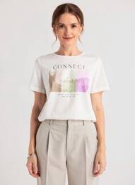 Tricou bej STREET ONE femme
