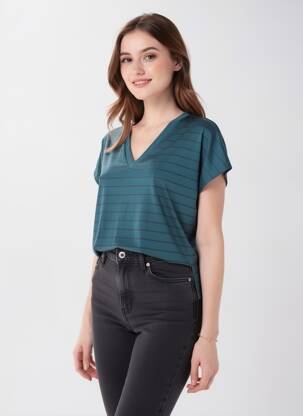 Tricou albastru STREET ONE femeie