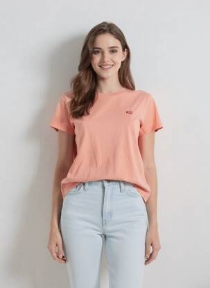 Tricou portocalie LEVI'S femeie