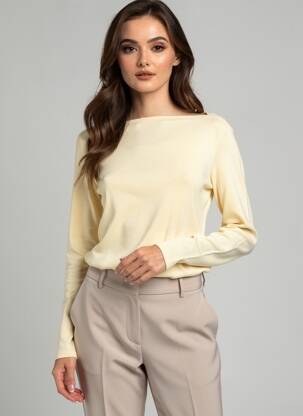 Tricou bej MANGO femeie