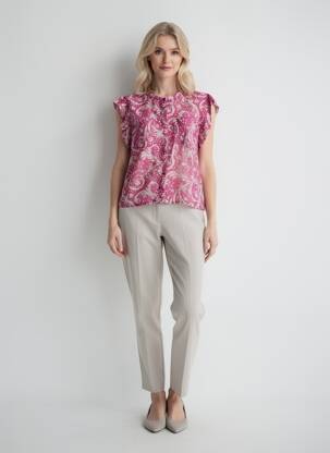 Tricou violet LE TEMPS DES CERISES femeie