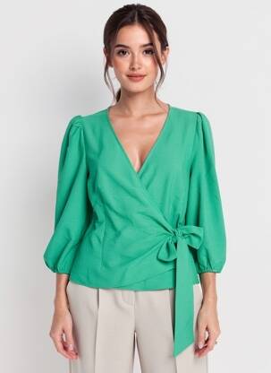 Cămașă verde VERO MODA femme