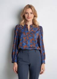 Cămașă mâneci lungi mâneci lungi albastru JACQUELINE DE YONG femeie