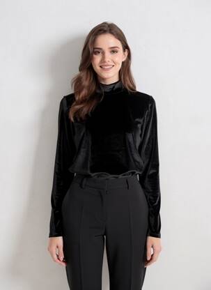 Tricou negru GARCIA femeie