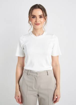 Tricou alb MORGAN femeie