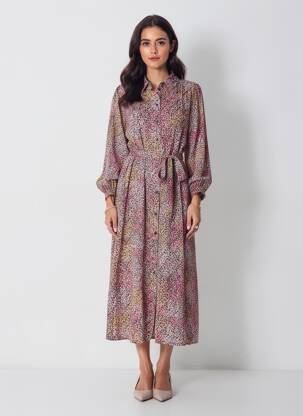 Rochie lungă roz VERO MODA femeie