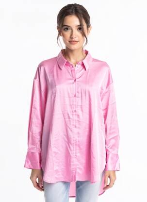 Cămașă mâneci lungi mâneci lungi roz VERO MODA femme