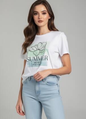 Tricou verde STREET ONE femme