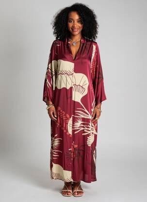 Rochie lungă violet COPINE D'ANVERS femme