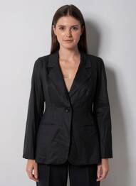 Sacou negru YUGEN femme