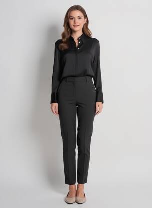 Cămașă negru MANGO femme
