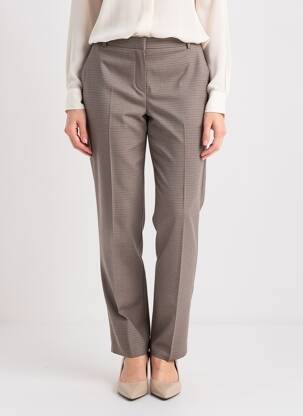 Pantalon drept maro VERO MODA femeie