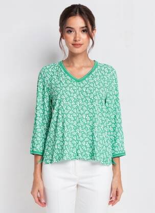 Tricou verde TOM TAILOR femeie