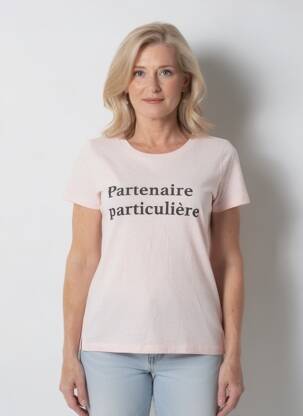 Tricou roz MONSIEUR TSHIRT femeie