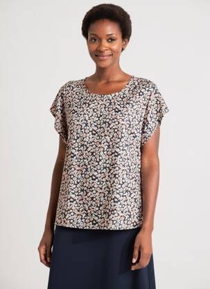 Tricou albastru MORE & MORE femeie