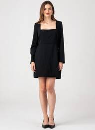 Rochie midi negru MANGO femme