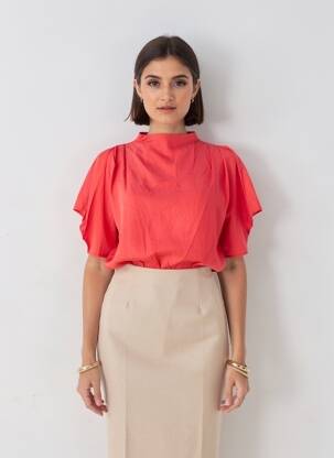 Bluză roșu ASTRID BLACK LABEL femeie