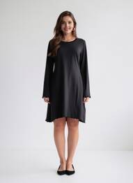 Rochie midi negru JACQUELINE DE YONG femeie