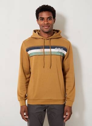 Hanorac cu glugă maro JACK & JONES bărbat
