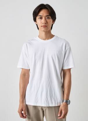 Tricou alb JACK & JONES bărbat