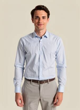 Cămașă cu mâneci lungi albastru JACK & JONES bărbat