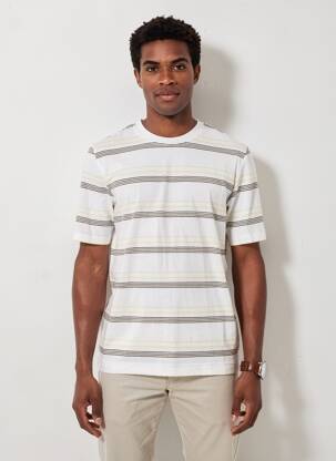 Tricou alb JACK & JONES bărbat