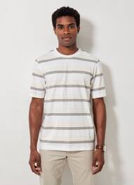 Tricou alb JACK & JONES bărbat