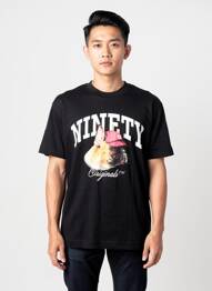 Tricou negru JACK & JONES bărbat