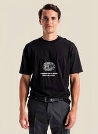 Tricou negru JACK & JONES bărbat
