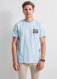 Tricou albastru JACK & JONES bărbat
