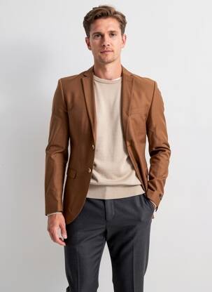 Sacou maro JACK & JONES bărbat