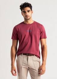 Tricou roșu PETROL INDUSTRIES bărbat