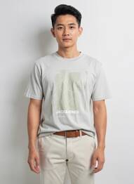 Tricou gri JACK & JONES bărbat