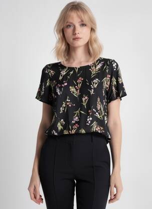 Cămașă negru VERO MODA femeie