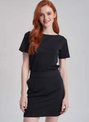 Tricou mâneci scurte mâneci scurte negru VERO MODA femeie