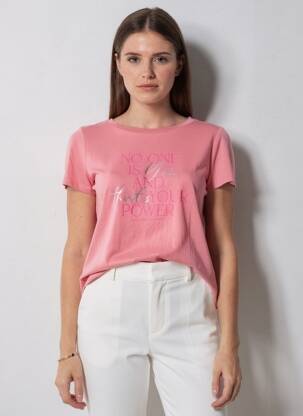 Tricou roz STREET ONE femeie